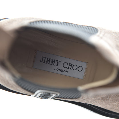 Jimmy Choo Suede Blayse Flat Boots 36.5 Mink 6 of 17