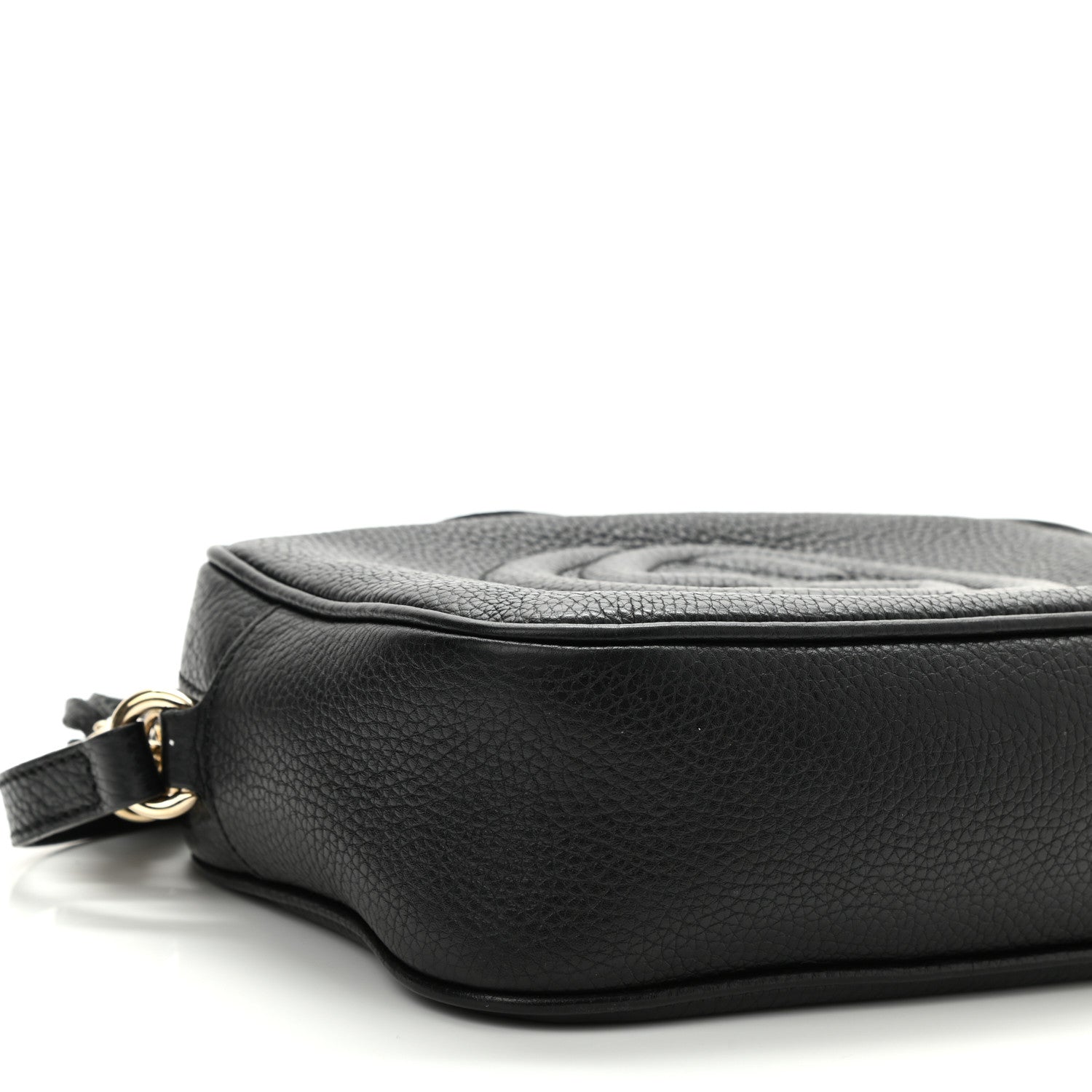 Gucci Pebbled Calfskin Small Soho Disco Bag Black 9 of 11