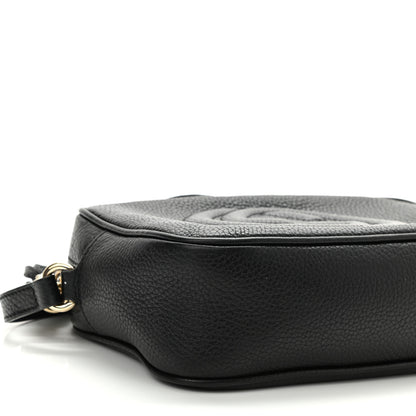 Gucci Pebbled Calfskin Small Soho Disco Bag Black 9 of 11