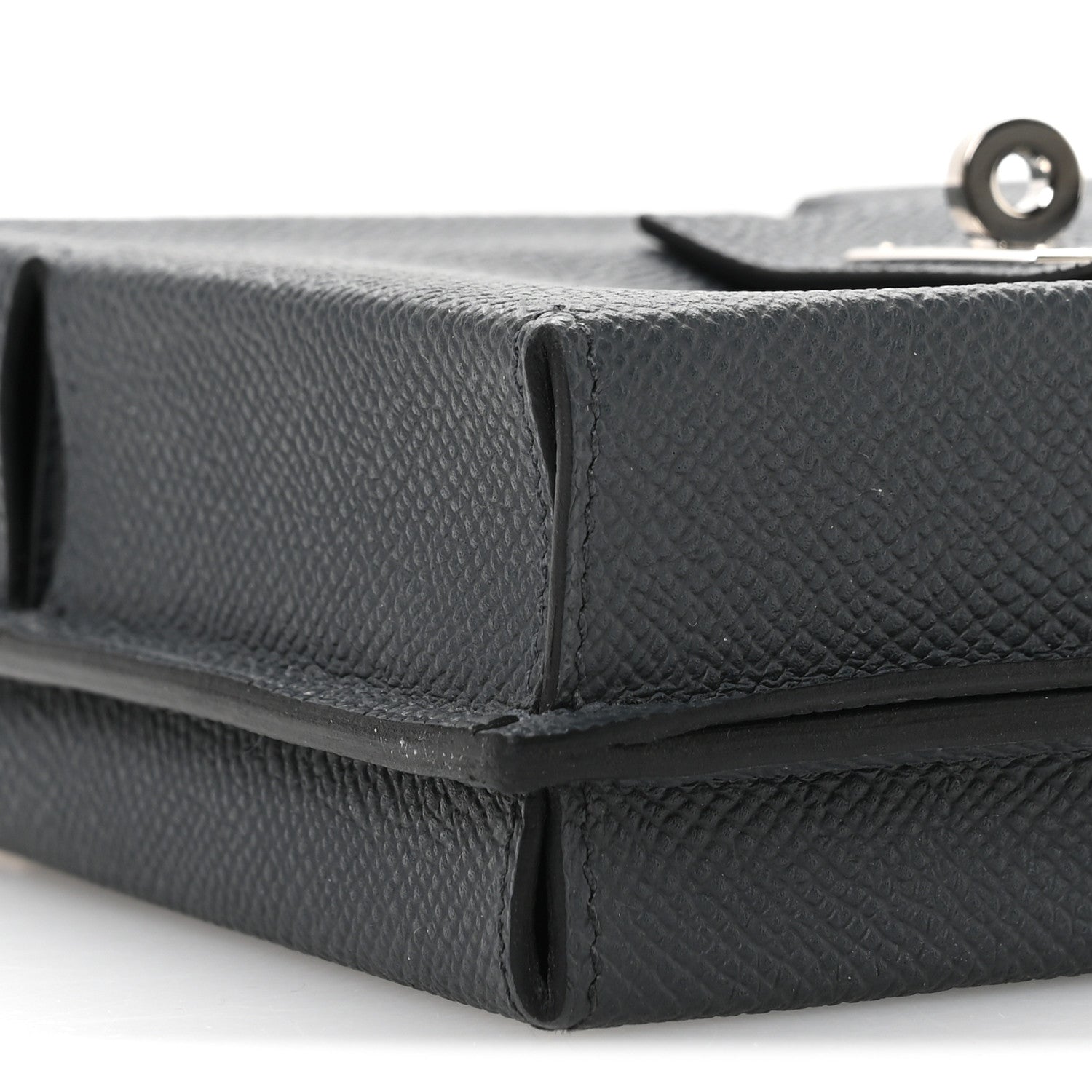 Hermes Epsom Kelly Multi Pocket Pochette To Go Gris Misty 10 of 11