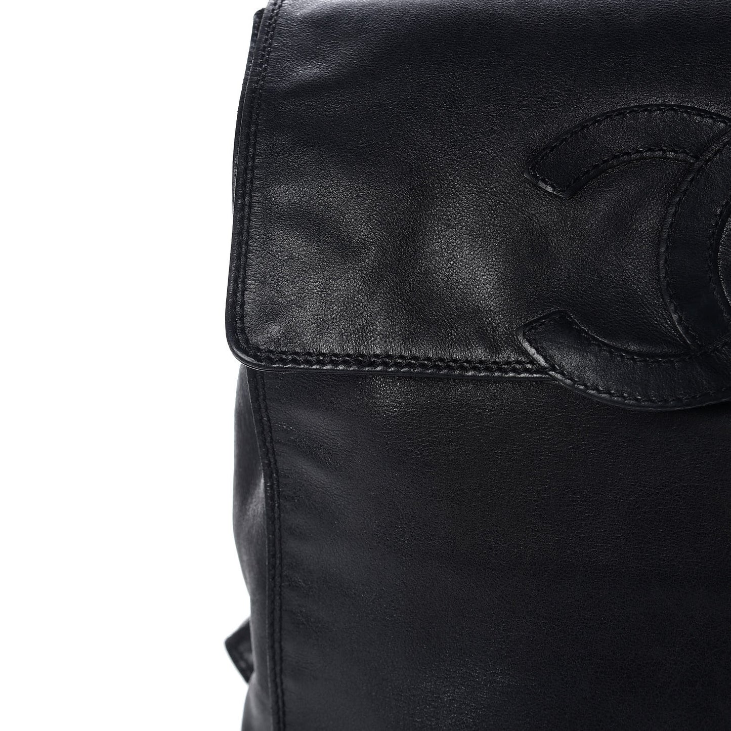 Lambskin CC Backpack Black