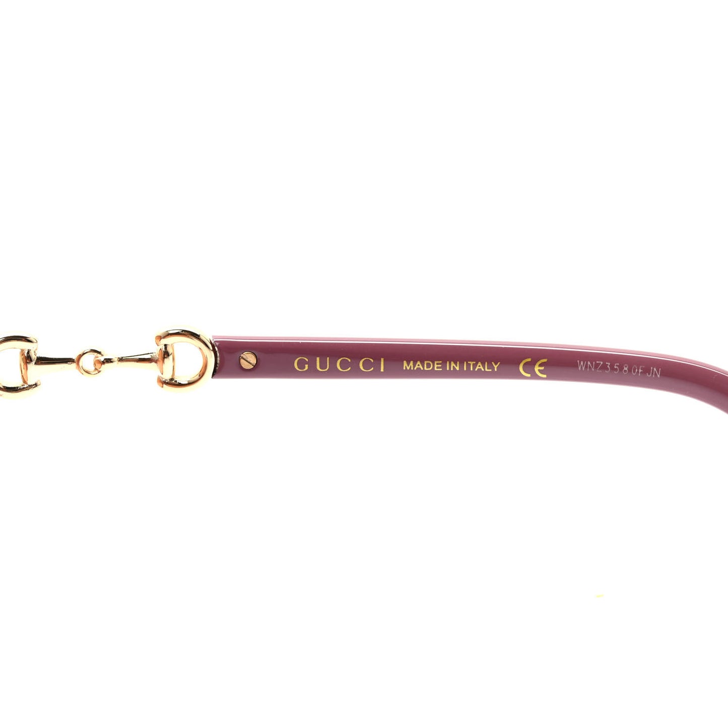 Horsebit Square Frame Sunglasses GG0892SA Pink
