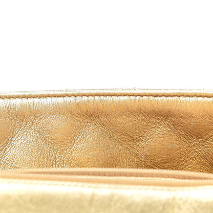 Chanel Metallic Lambskin Quilted Mini Square Flap Gold 6 of 16