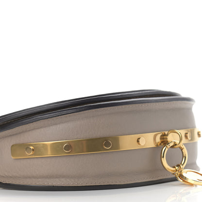 Chloe Calfskin Small Nile Bracelet Minaudiere Bag Motty Grey 8 of 12
