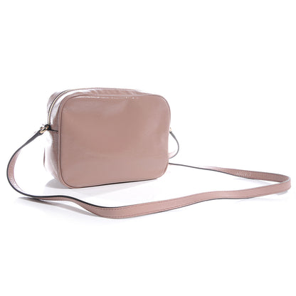 Gucci Vernice Naplack Small Soho Disco Bag Dark Cipria 3 of 8