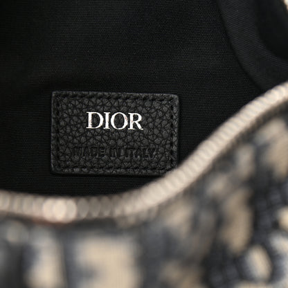 Christian Dior Oblique Mens Saddle Bag Blue 5 of 10