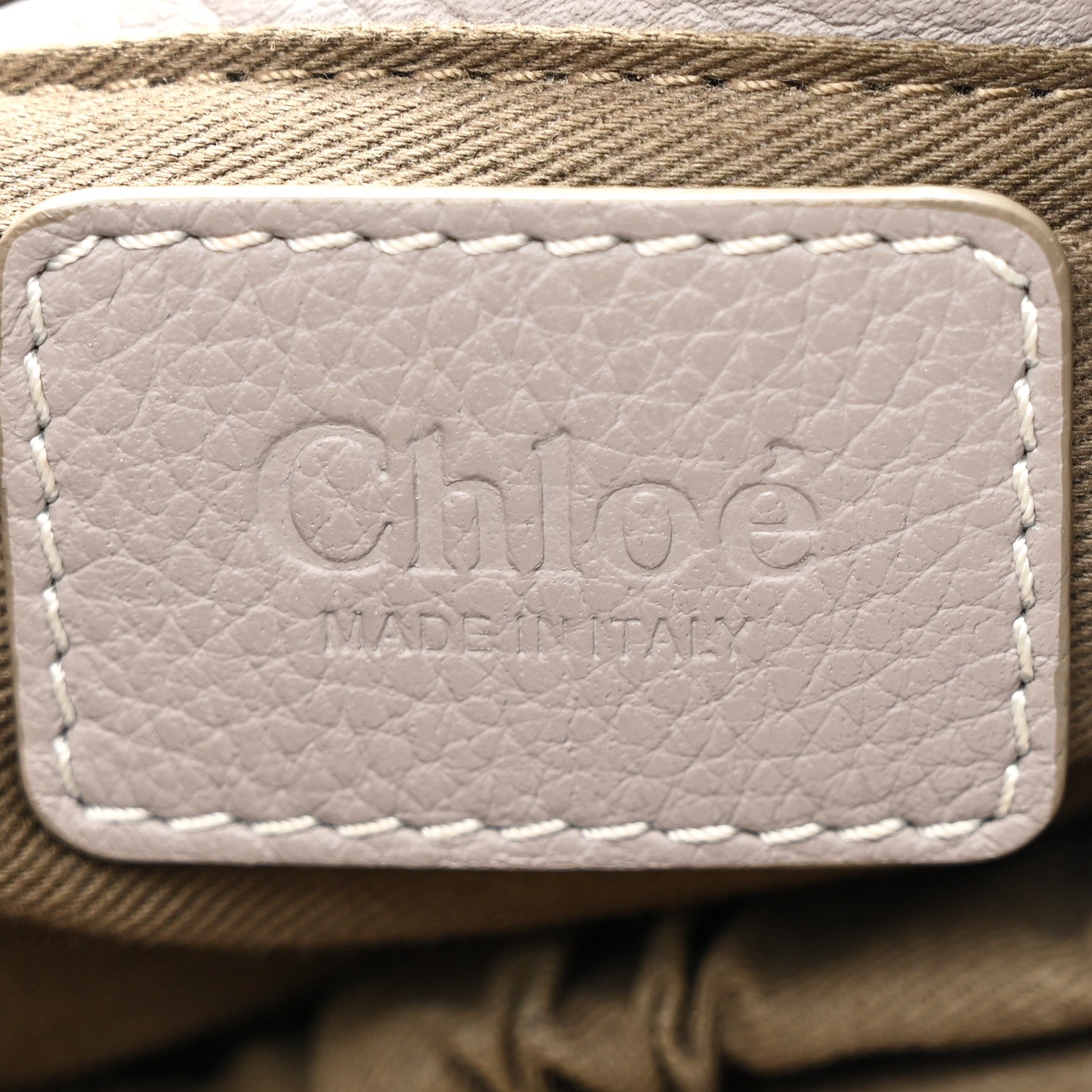 Chloe Calfskin Medium Marcie Satchel Cashmere Grey 6 of 10