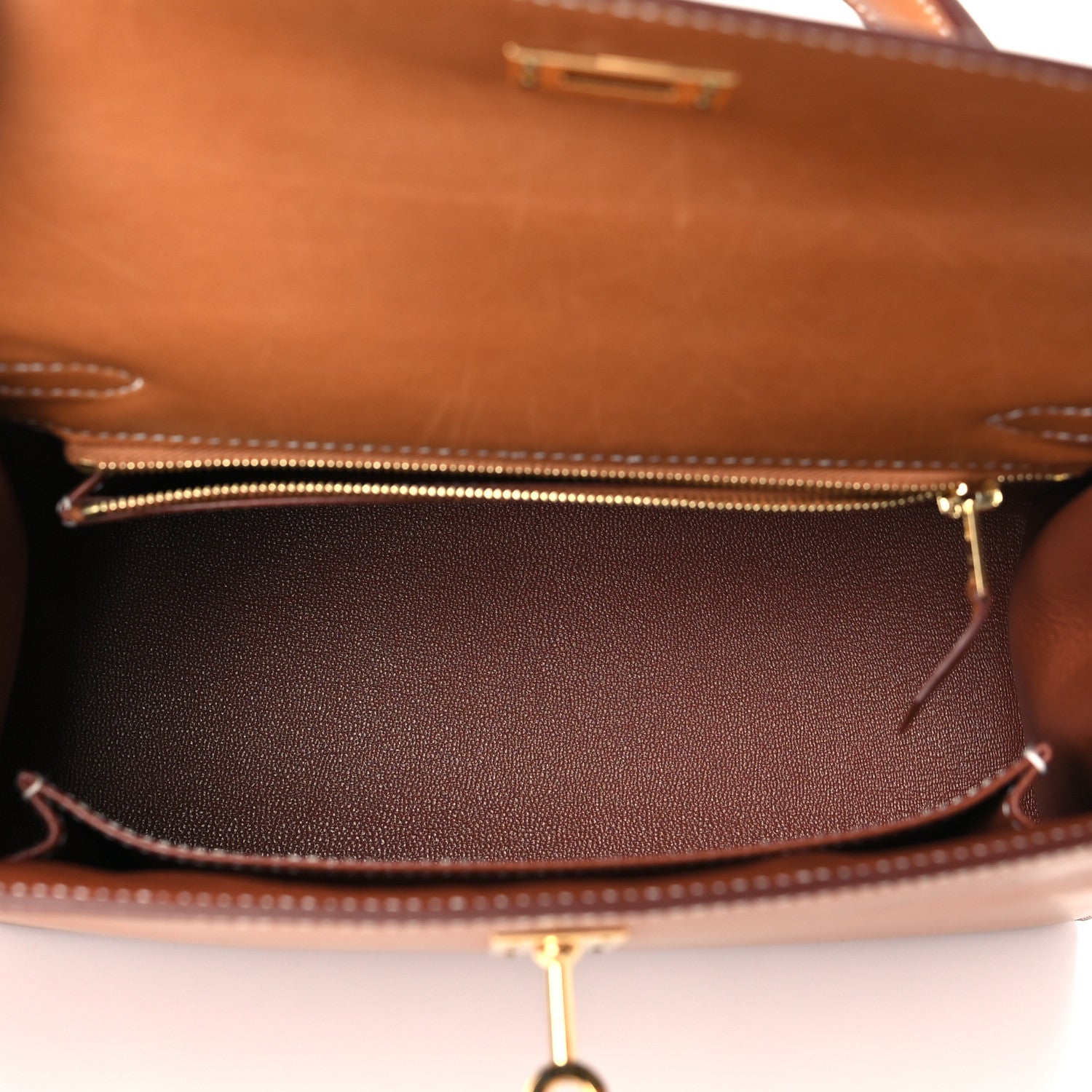 Hermes Barenia Kelly Sellier 25 Fauve 5 of 11