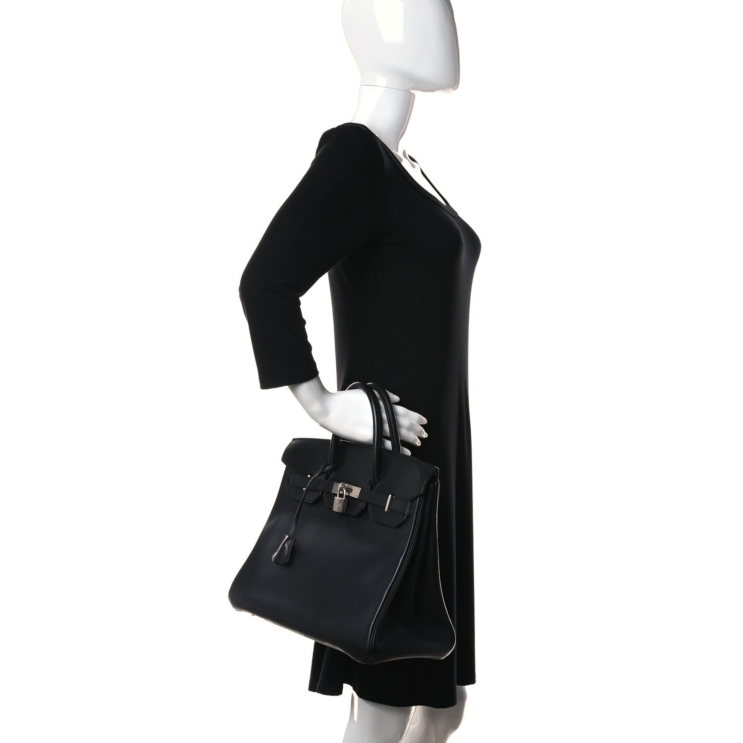 Hermes Barenia HAC Birkin 32 Black 2 of 40
