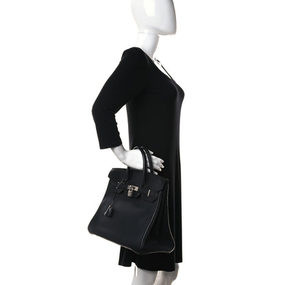 Hermes Barenia HAC Birkin 32 Black 2 of 40