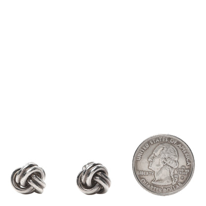 Tiffany Sterling Silver Double Knot Cufflinks 2 of 5