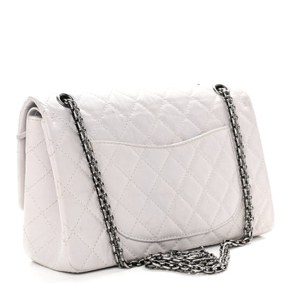 Chanel Aged Calfskin Quilted 2.55 Reissue 226 Flap Ivory 2 of 11