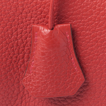 Hermes Taurillon Clemence Kelly Retourne 28 Rouge Casaque 29 of 31