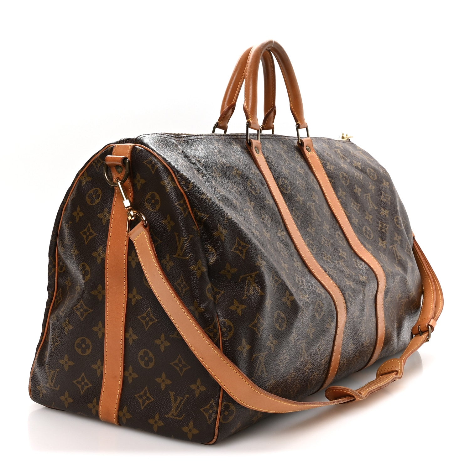 Louis Vuitton Monogram Keepall Bandouliere 55 2 of 9