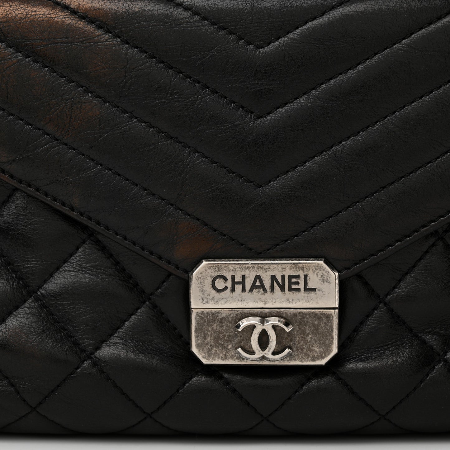 Aged Calfskin Quilted Mad About Quilting Hobo Black