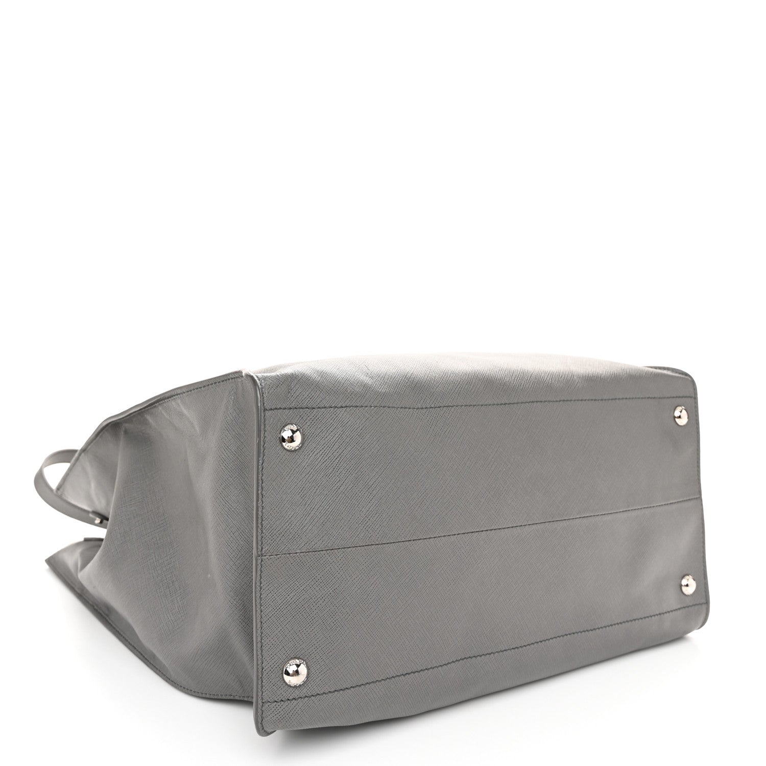 Prada Saffiano Soft Tote Marmo 4 of 10