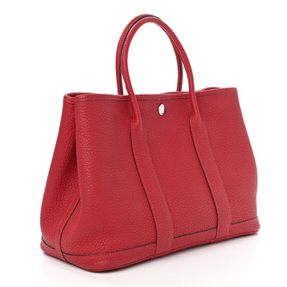 Hermes Vache Country Garden Party 30 TPM Rouge Piment 3 of 15
