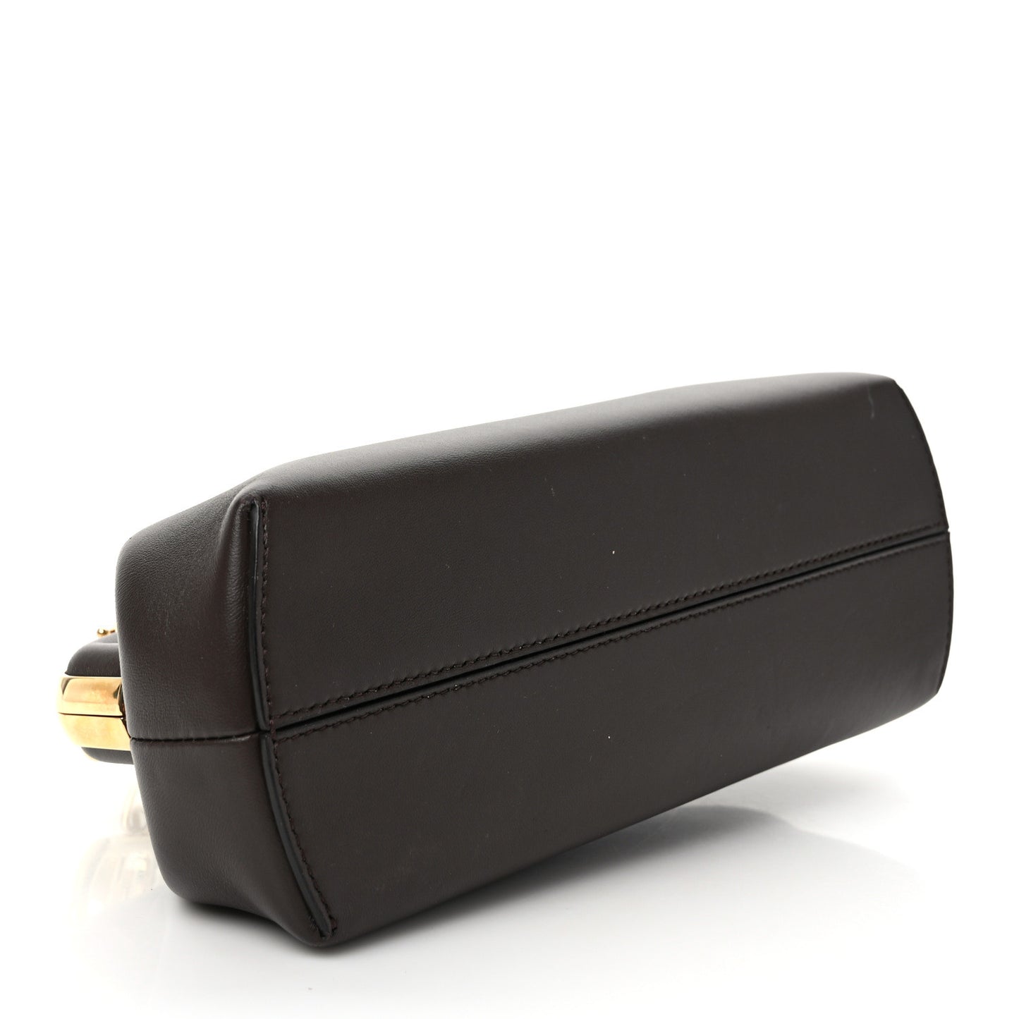 Shiny Nappa Small Fendi First Chocolate