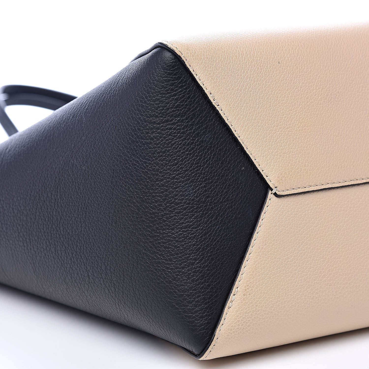 Louis Vuitton Calfskin Lockme Cabas Vanille Black 7 of 9