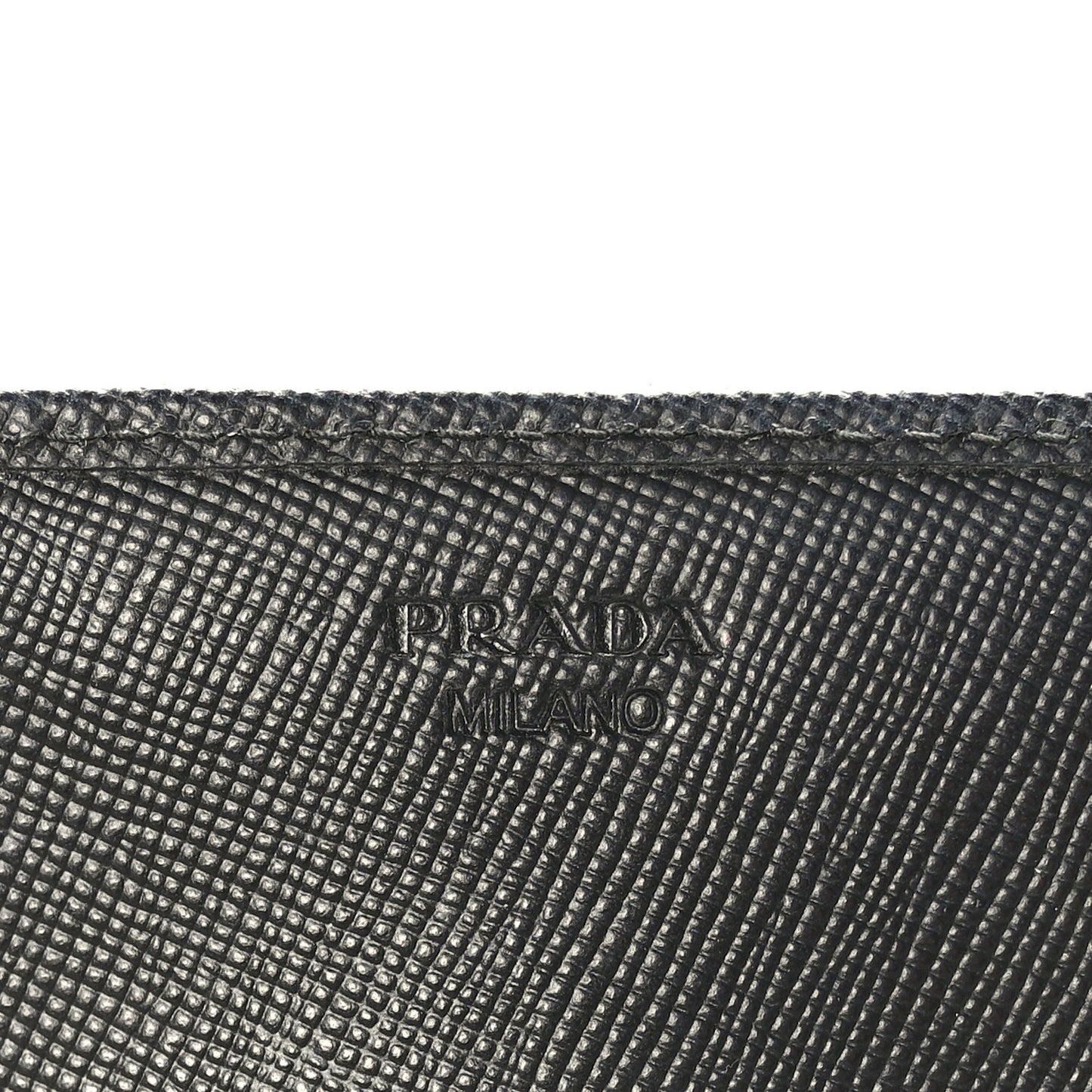 Saffiano Metal Continental Flap Wallet Black