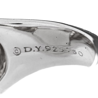 David Yurman Sterling Silver 18K Yellow Gold Champagne Citrine 18mm Albion Statement Ring 54 7 5 of 5