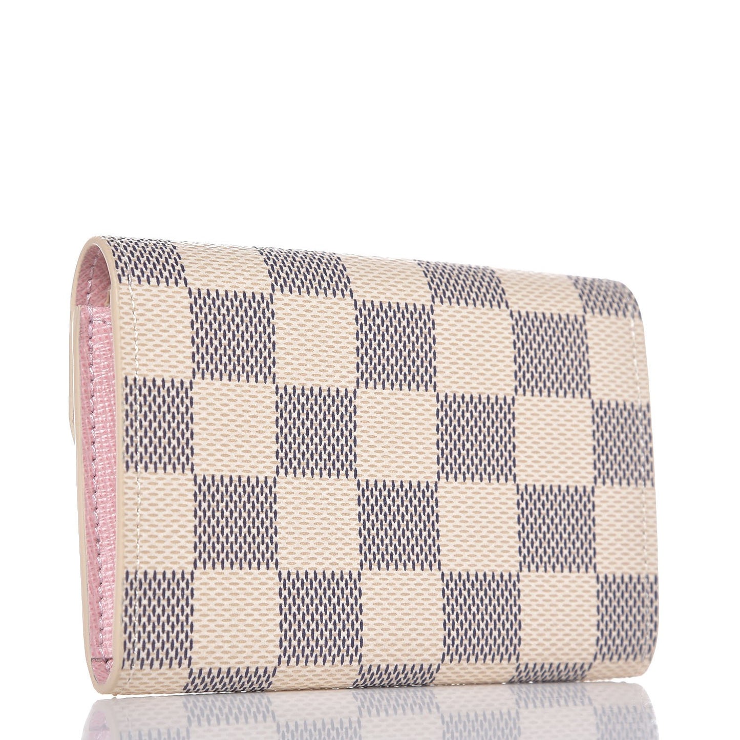 Damier Azur Rosalie Coin Purse Rose Ballerine