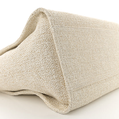 Chanel Lurex Boucle Medium Deauville Tote White 8 of 11