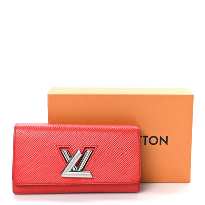 Louis Vuitton Epi Twist Wallet Coquelicot 10 of 10