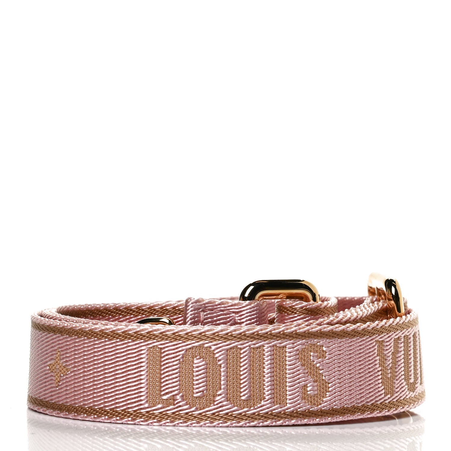 Louis Vuitton Nylon Bandouliere Shoulder Strap Macadamia 2 of 5