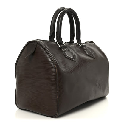 Louis Vuitton Epi Speedy 30 Moka 3 of 11
