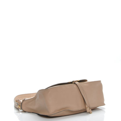 Chloe Calfskin Medium Marcie Nude Satchel Natural 4 of 6