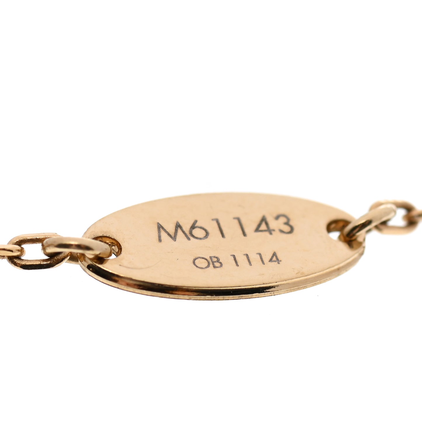 Metal LV And Me Heart Bracelet Gold