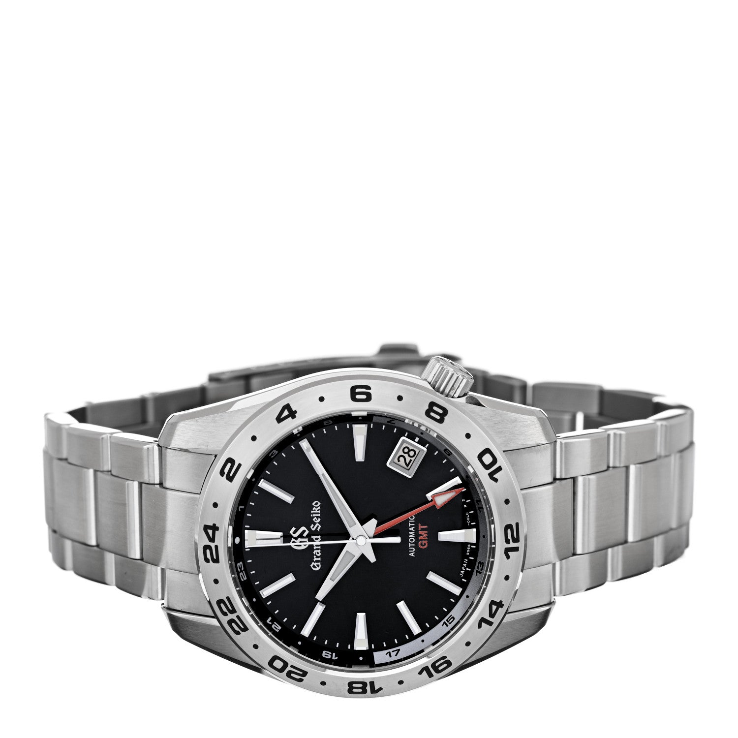 Grand Seiko Stainless Steel 40mm Sport GMT Automatic Watch Blue SBGM245 2 of 5