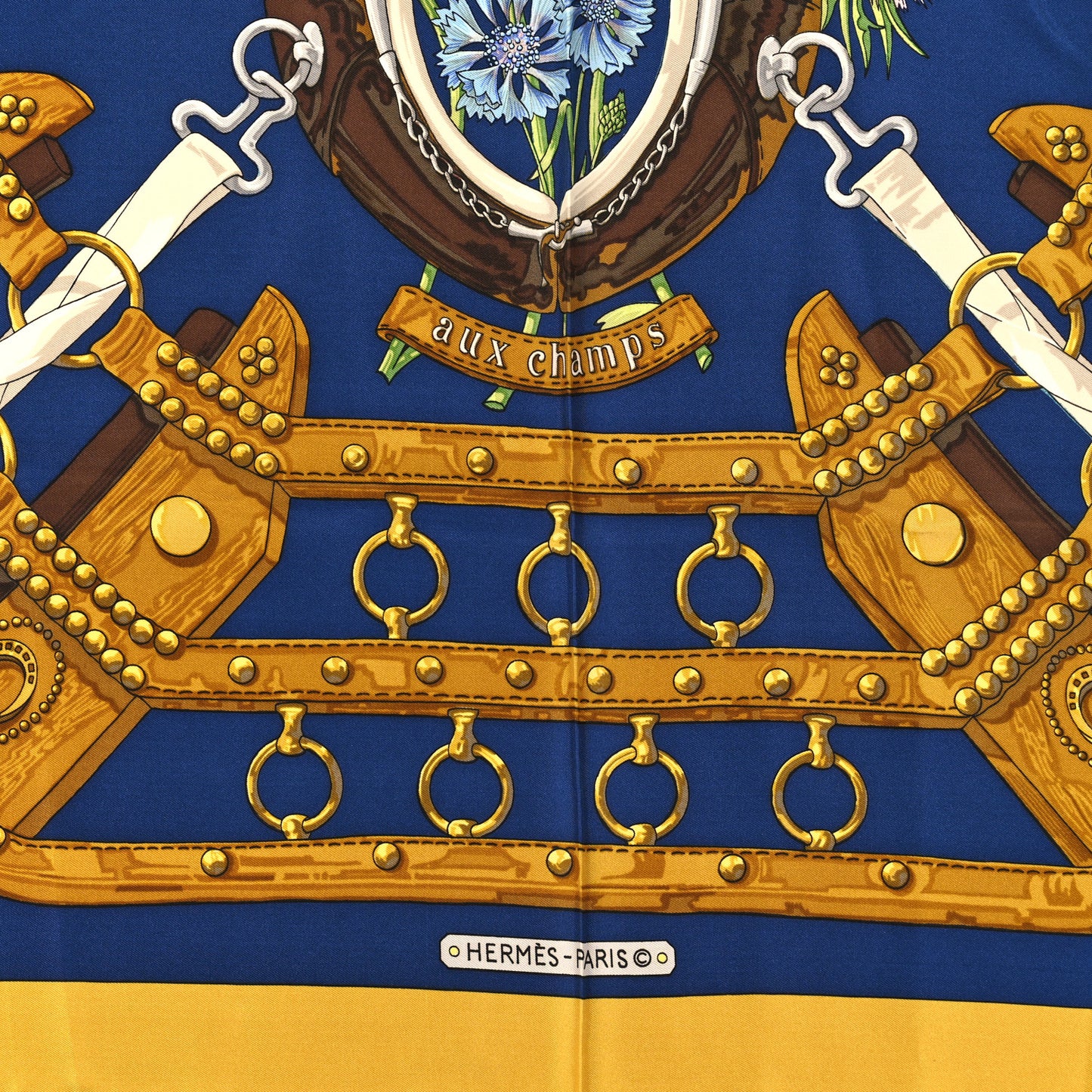 Silk Aux Champs Scarf 90