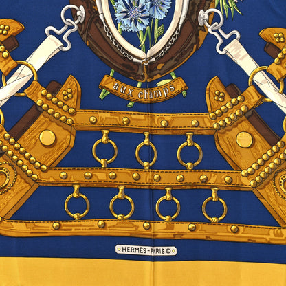 Hermes Silk Aux Champs Scarf 90 2 of 3