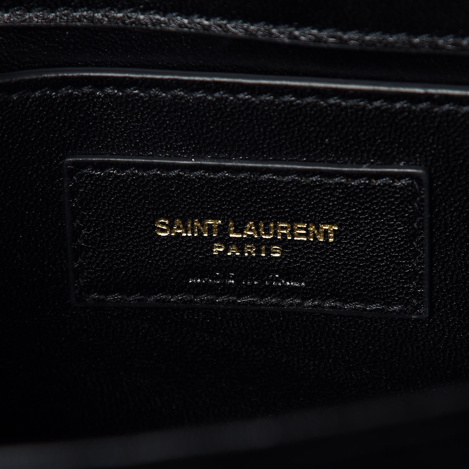 Saint Laurent Velvet Embroidered Small Monogram Kate Satchel Black 7 of 12