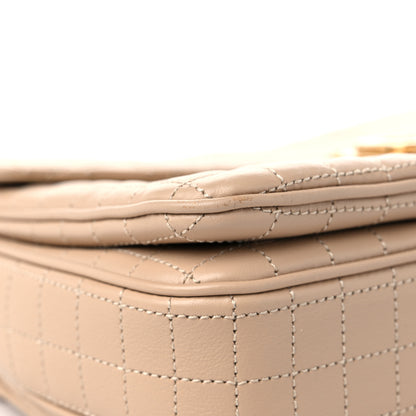 Celine Calfskin Quilted Medium C Bag Beige 8 of 16