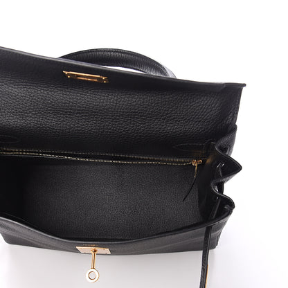 Hermes Togo Kelly Retourne 28 Black 4 of 10