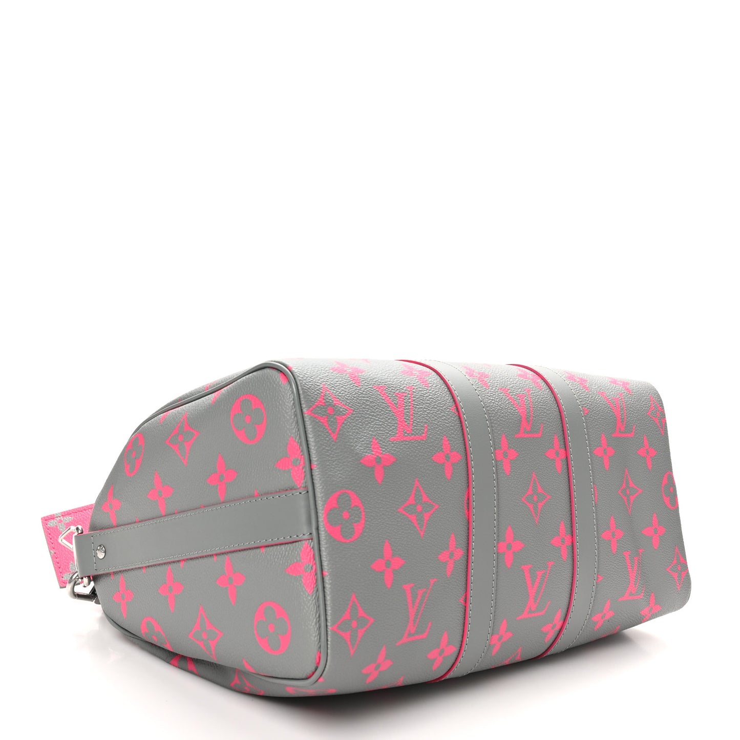 Monogram Glow Up Keepall Bandouliere 35 Grey Pink