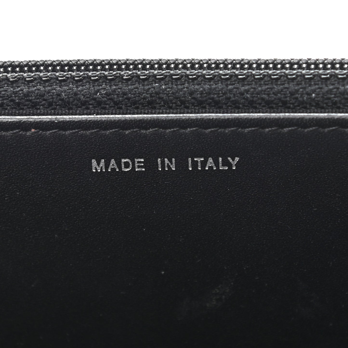 Patent Calfskin Quilted Boy Wallet On Chain WOC Black