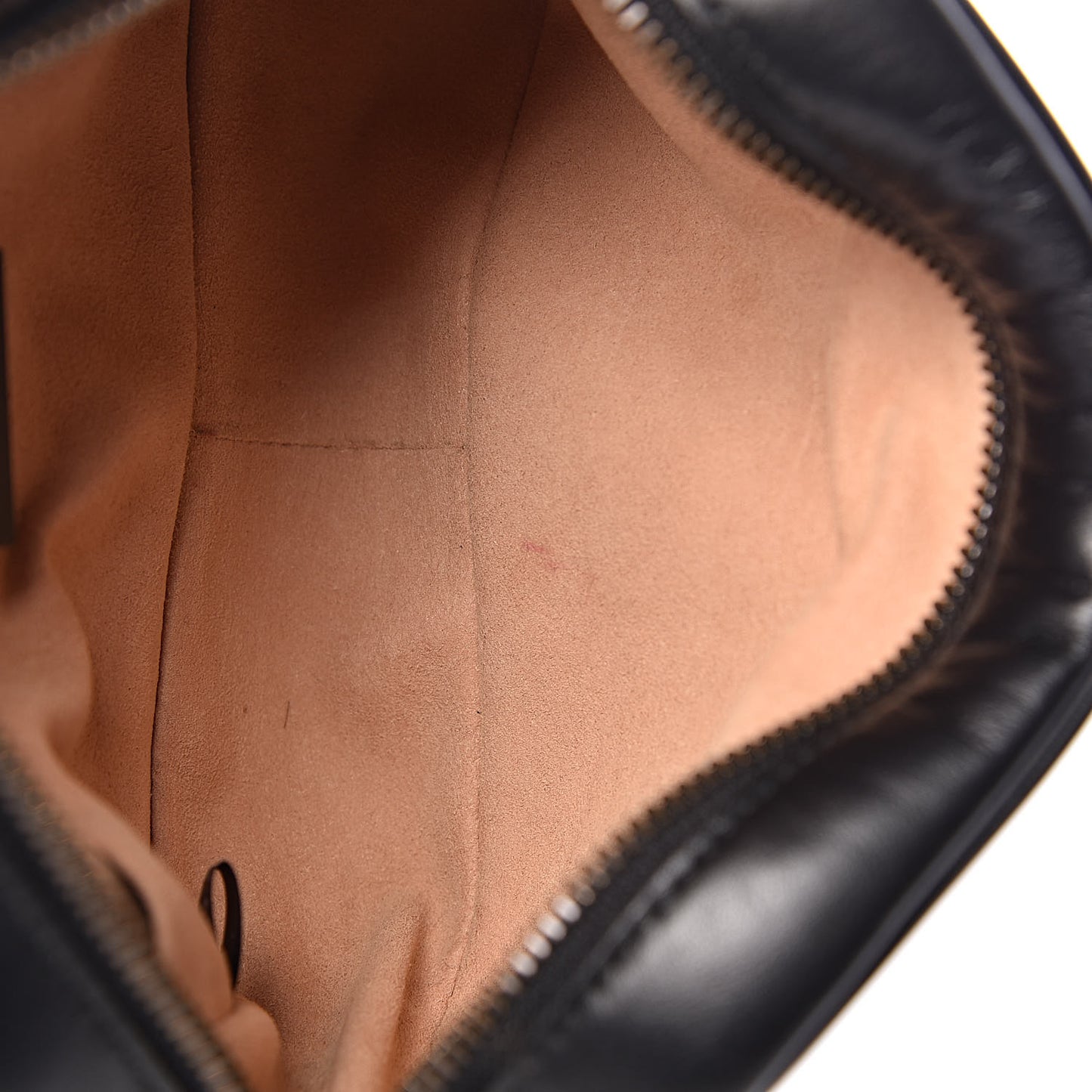 Calfskin Matelasse Mini GG Marmont Chain Shoulder Bag Black