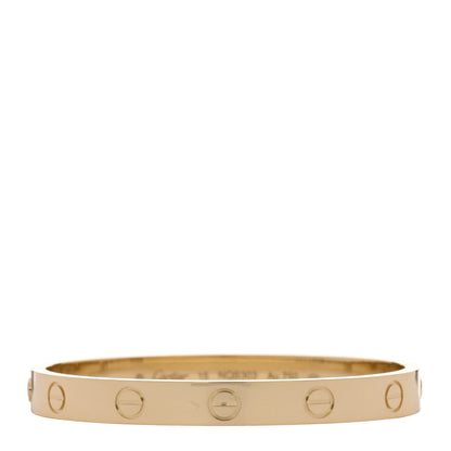 Cartier 18K Yellow Gold LOVE Bracelet 15 1 of 9