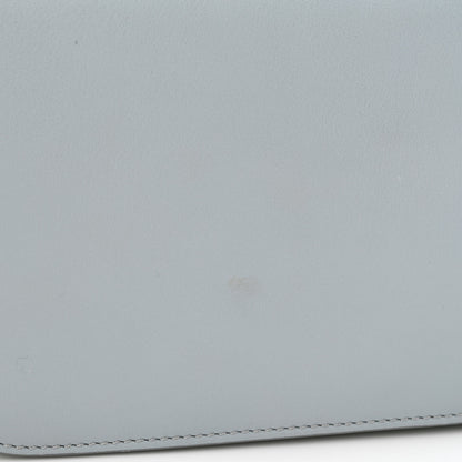 Fendi Vitello Dolce Crystal 3Baguette Shoulder Bag Blue Grey 13 of 13