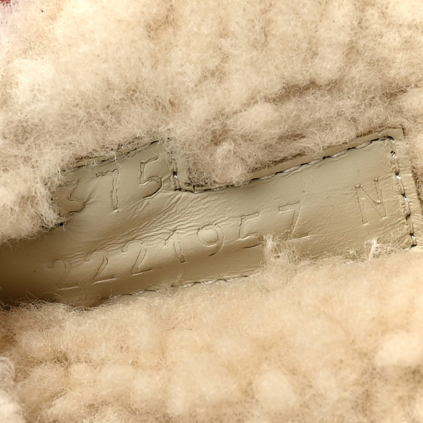 Suede Goatskin Woolskin Womens Chypre Sandals 37.5 Marron Ebene
