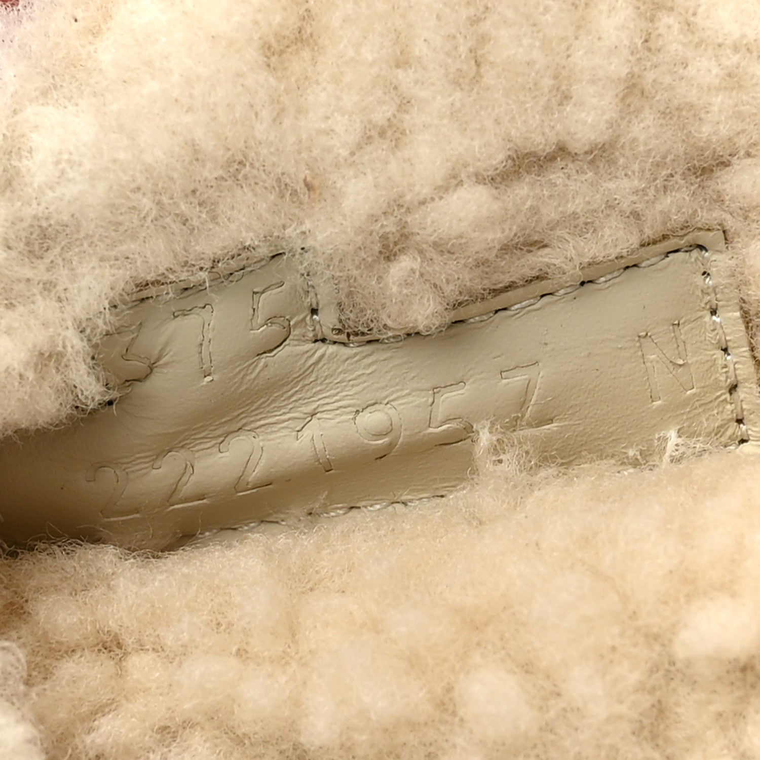 Hermes Suede Goatskin Woolskin Womens Chypre Sandals 37.5 Marron Ebene 9 of 10