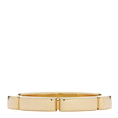 Cartier 18K Yellow Gold 2.5mm Maillon Panthere Wedding Band Ring 52 6 3 of 5