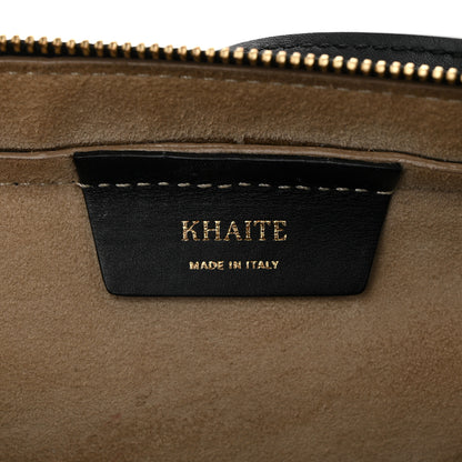 Khaite Calfskin Simona Shoulder Bag Black 6 of 9