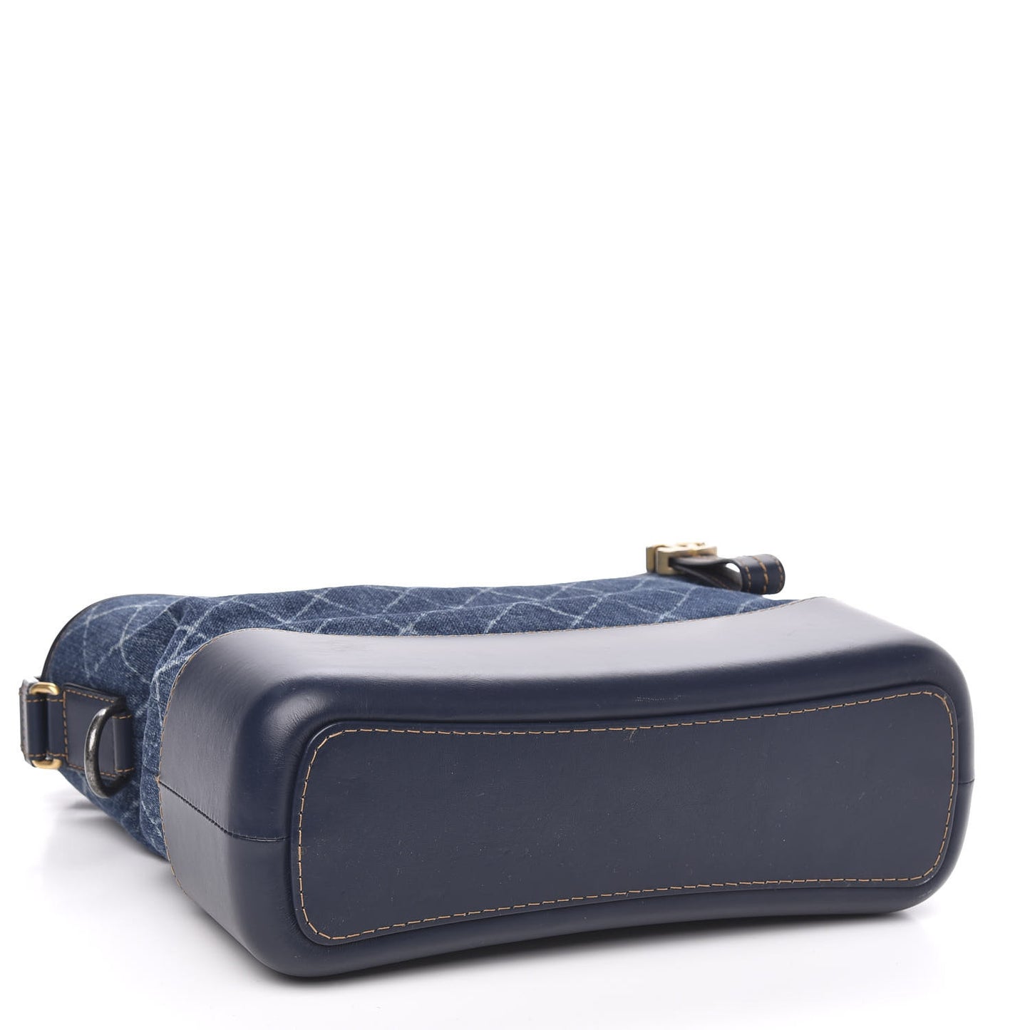 Denim Calfskin Medium Gabrielle Hobo Blue