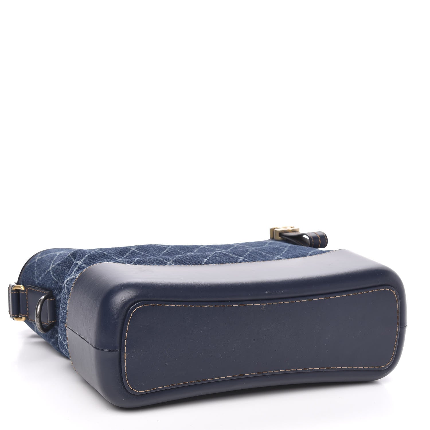 Chanel Denim Calfskin Medium Gabrielle Hobo Blue 3 of 10