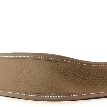 Hermes Taurillon Clemence Evelyne TPM Etoupe 10 of 11